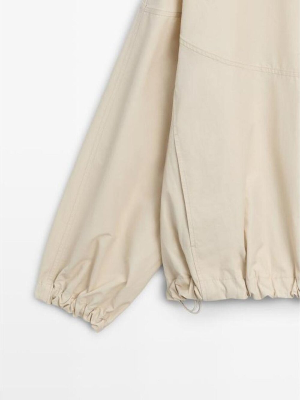 MASSIMO DUTTI HIGH NECK BOMBER PUFF JACKET - Picture 8 of 9
